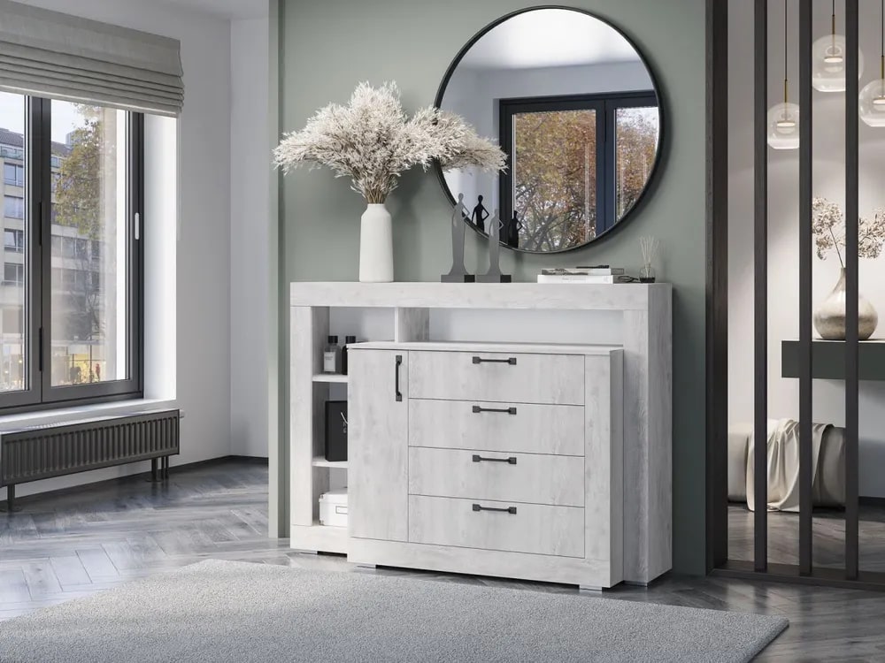 Комод Прима КМ-17, Бетон пайн светлый 4