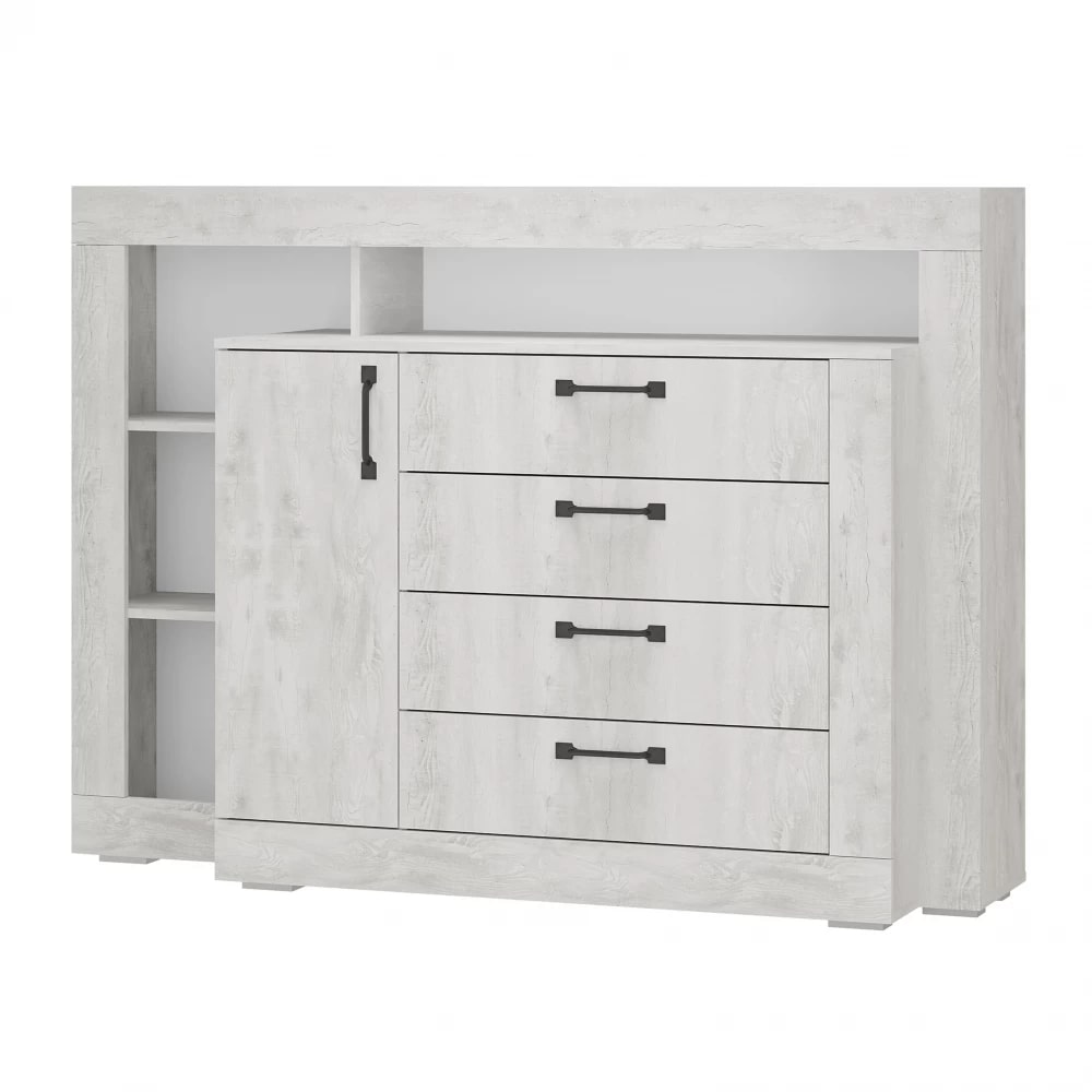 Комод Прима КМ-17, Бетон пайн светлый