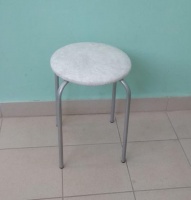 Табурет эконом  (Светло-серый)