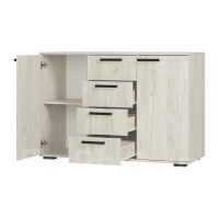 Комод Стандарт №2 NEW (Дуб крафт белый)