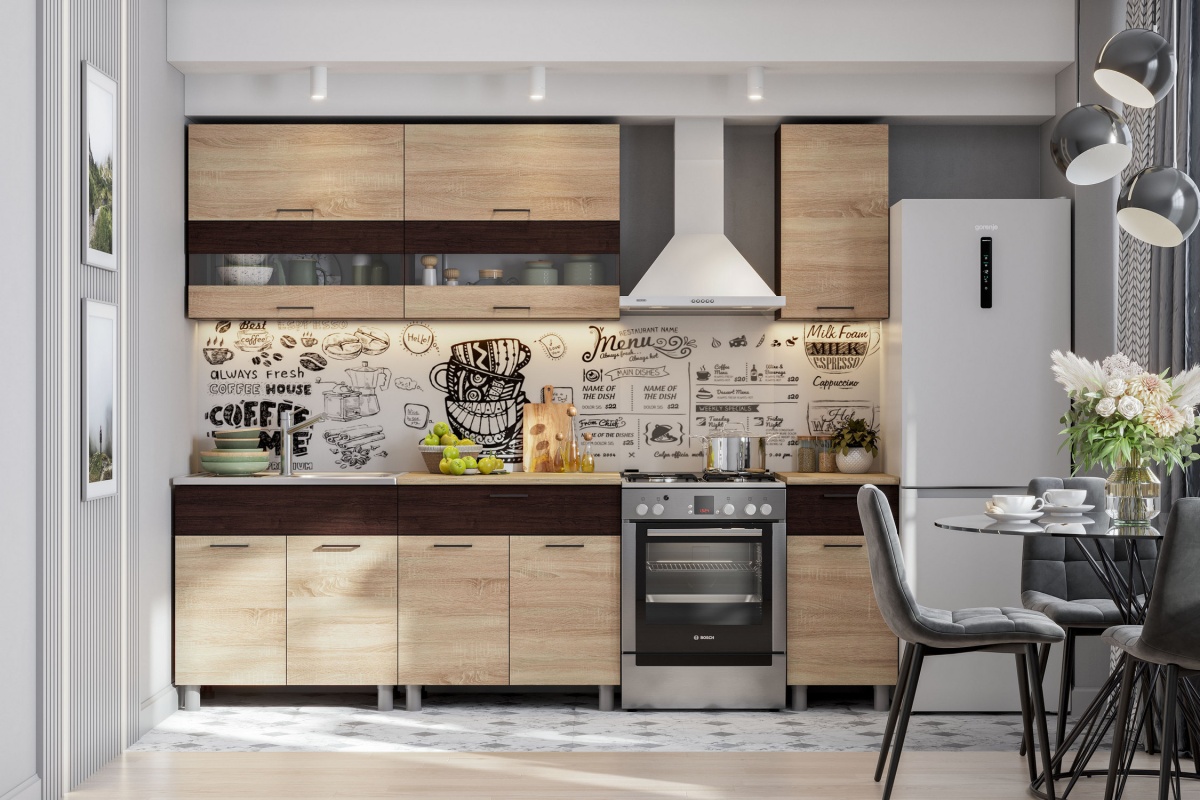 Кухня Монтана в интерьере _