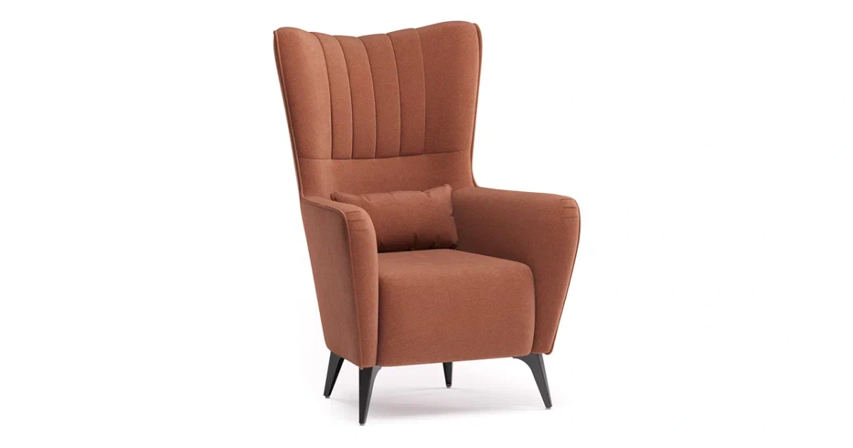 Феличе Кресло для отдыха Арт ТК 527 Velutto 55 (терракотовый) Феличе Кресло для отдыха Арт ТК 527 Velutto 55 (терракотовый)