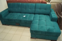 Диван угловой Каролина-3, микровелюр (Велютто 20_)