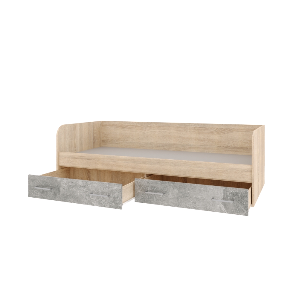 Кровать с ящиками ВН