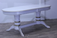 Корвет-1 белый патина золото 1900х900+500