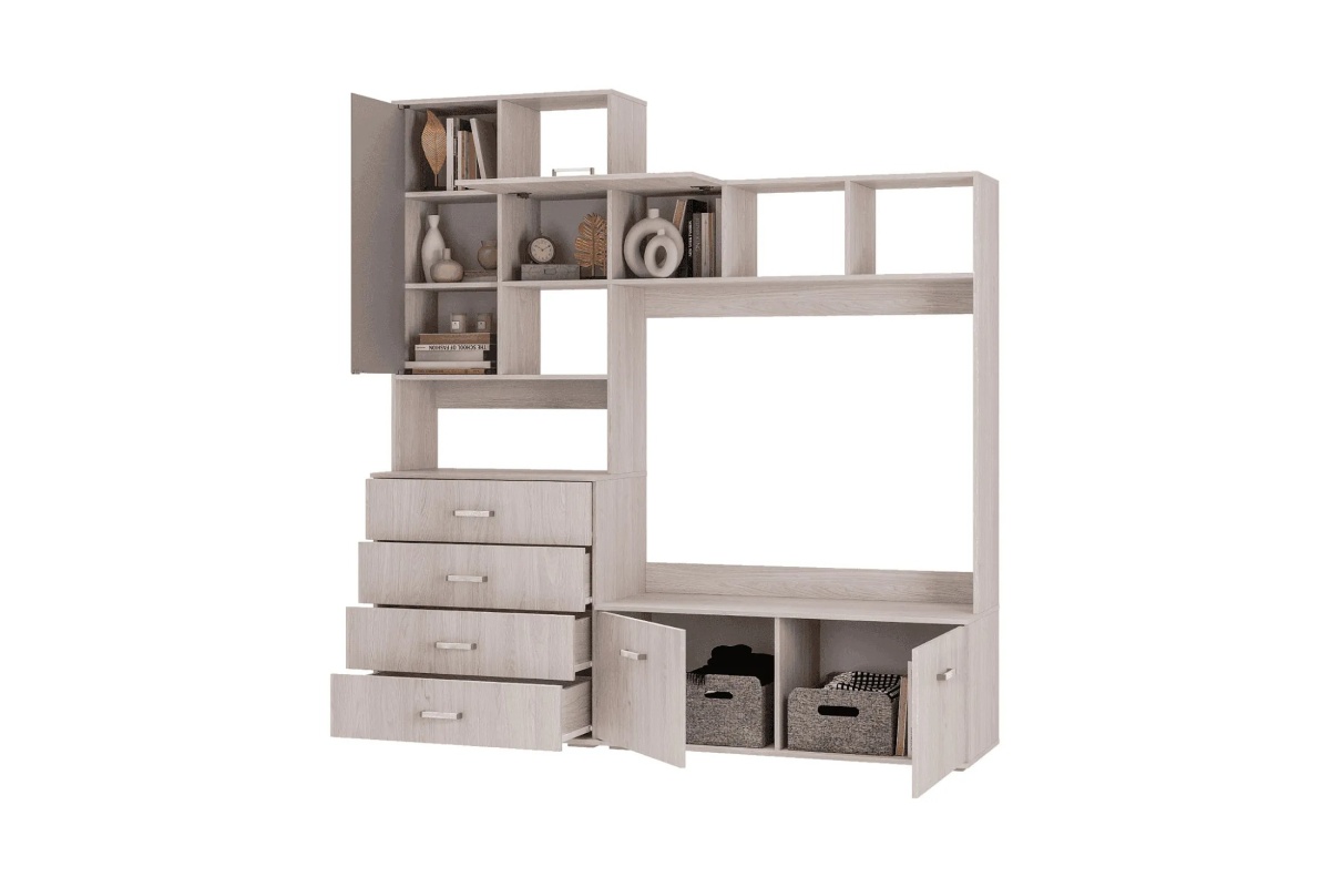 ГОСТИНАЯ БЕЛЛА МОД. ЦЕНТРАЛЬНАЯ СЕКЦИЯ открывание