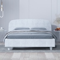 Кровать Monro 120*200, опоры белый, с орт/осн от магазина Лидер
