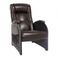 Кресло для отдыха Модель 43 (с карманами) б/л (Венге)