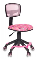 Кресло детское Бюрократ CH-299-F/PK/FLIPFLOP_P спинка сетка розовый сланцы от магазина Лидер