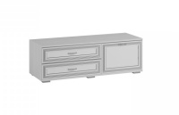 Тумба ТВ Ливорно ЛТ-1, Ясень анкор светлый патиина серебро