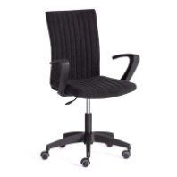 Кресло SPARK ткань флок (Черный)